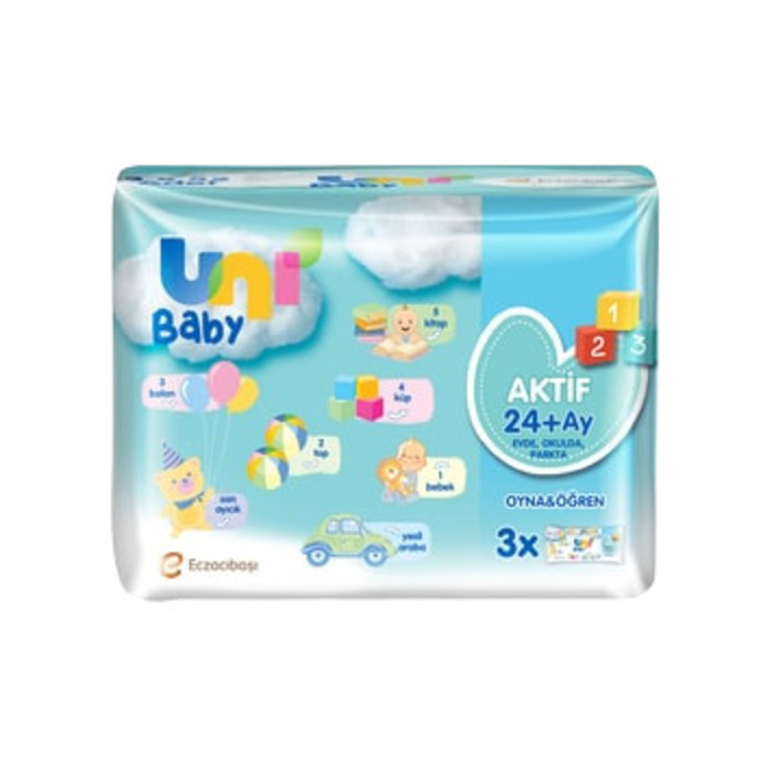 Islak Havlu Aktif Oyna&öğren 3x52'li