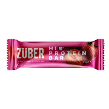 Züber Çilekli Hi Protein Bar 8 45 Gr